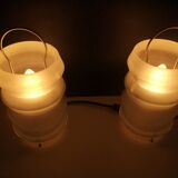 Paire de Lampes Habitat Vintage