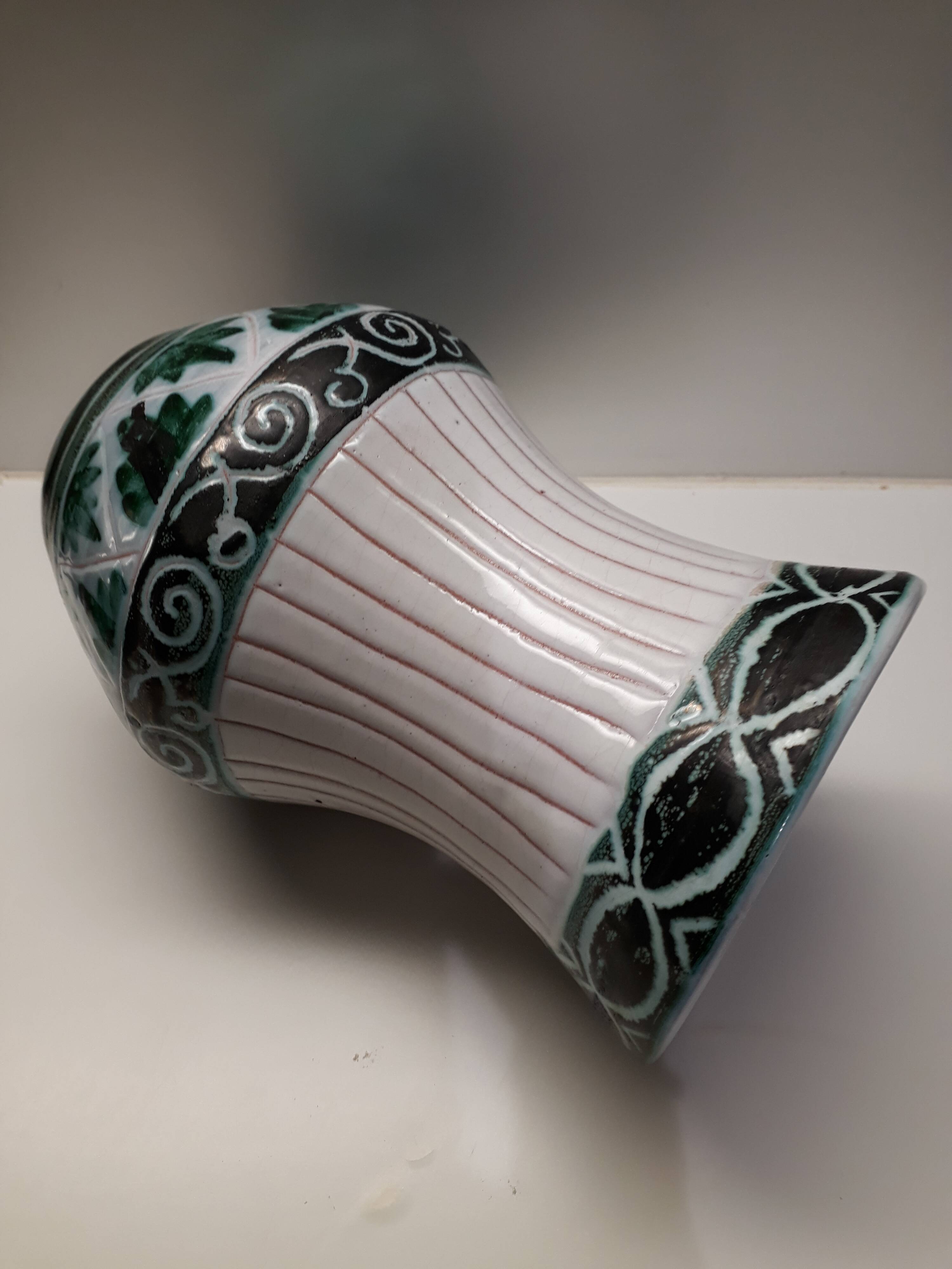 Vallauris ceramic vase