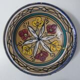 Anciennes assiettes en terre cuite