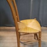 Chaise paillee