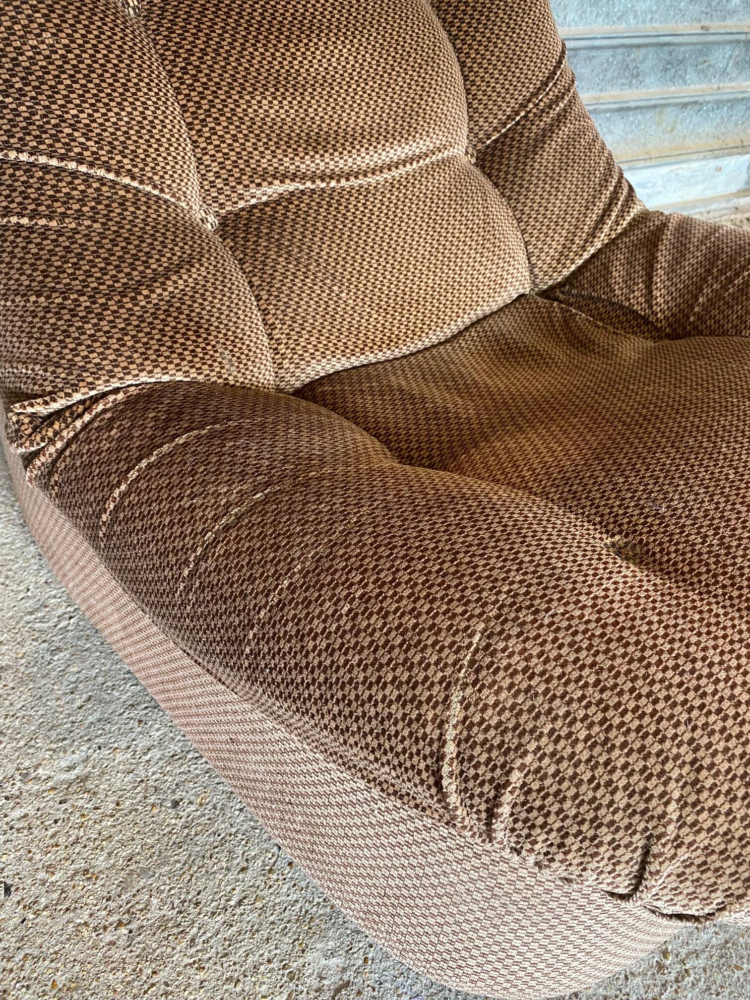 Fauteuil ère spatiale 1970