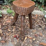 Brutalist tripod stool