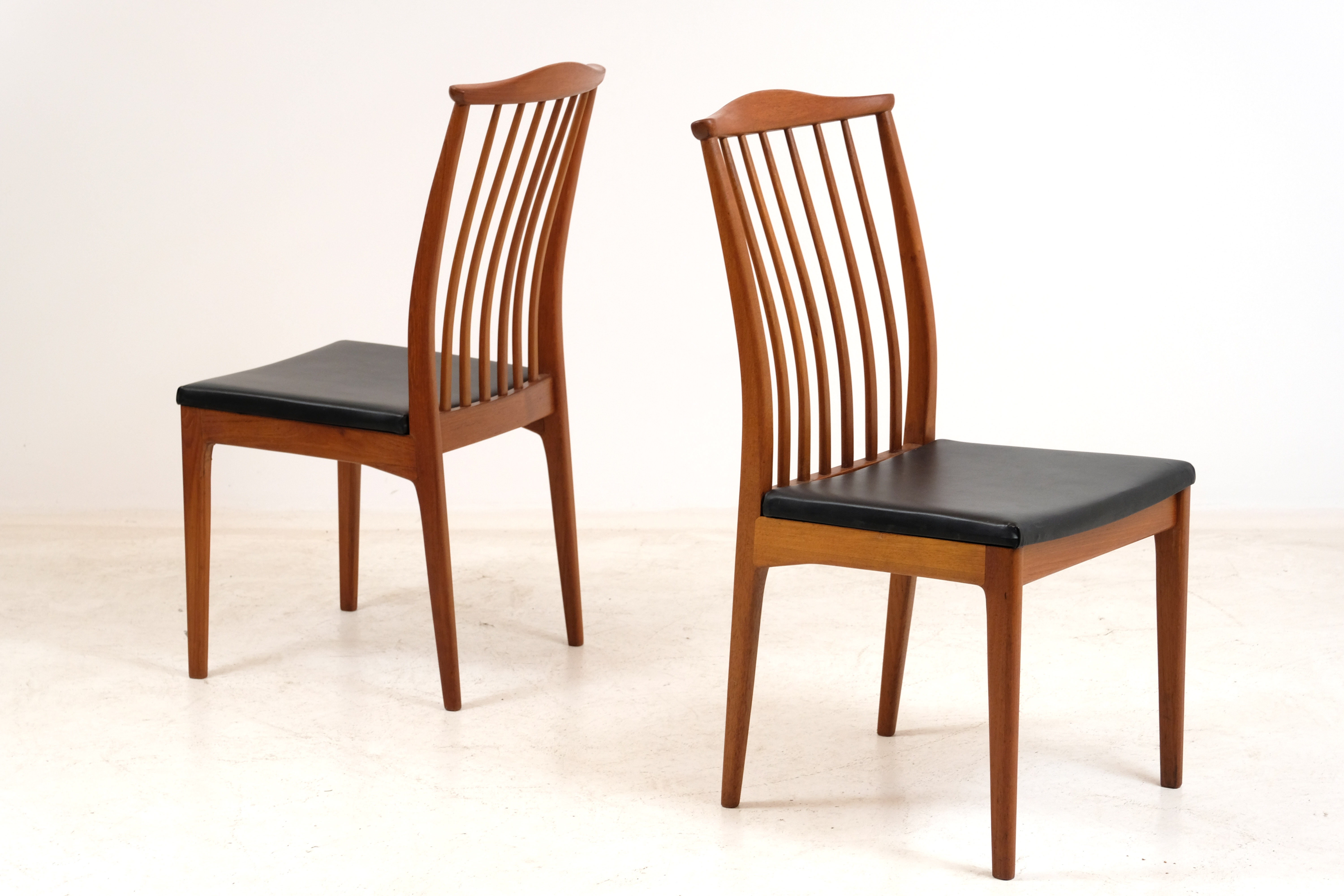 2 chaises teck 1960’s made in Sweden