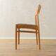 1960s dining chairs, Henning Kjærnulf