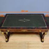 Mahogany desk, Egyptomania style – 20th century