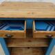 Antique Parisian style furniture with 2 solid wood drawers