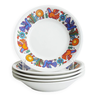 Acapulco Soup Plates from Villeroy and Boch, Set of 5