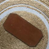 Old rectangular beveled mirror