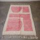Beni Ouraine wool rug, size 250 x 250 cm