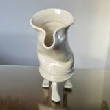 Anthropomorphic jug in slipware