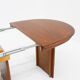 Vintage oval extendable dining table 1960s