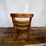 Vintage beech armchair