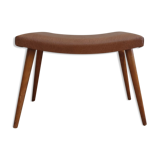 Scandinavian footrest teak