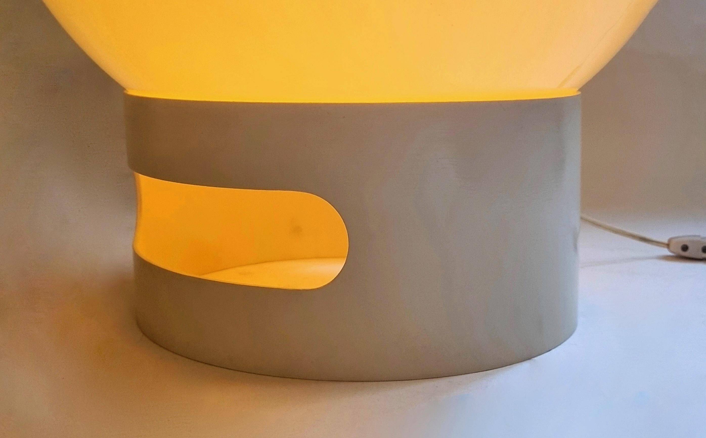 Clan Model Lamp Chrome & Acrylic Mid-Century Modern 1960s