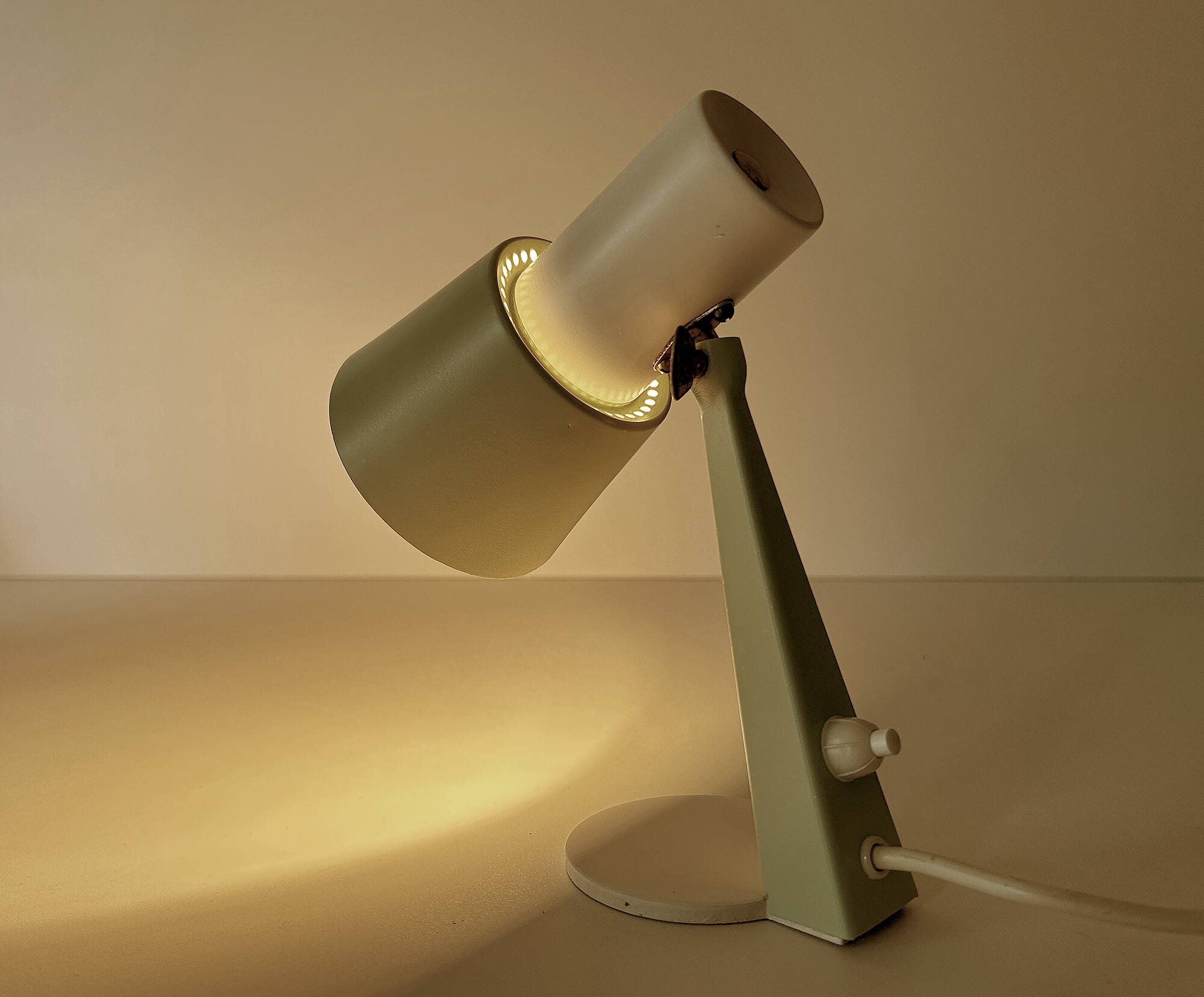 Vintage Scandinavian Bedside Lamp