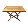 Mahogany boat folding table