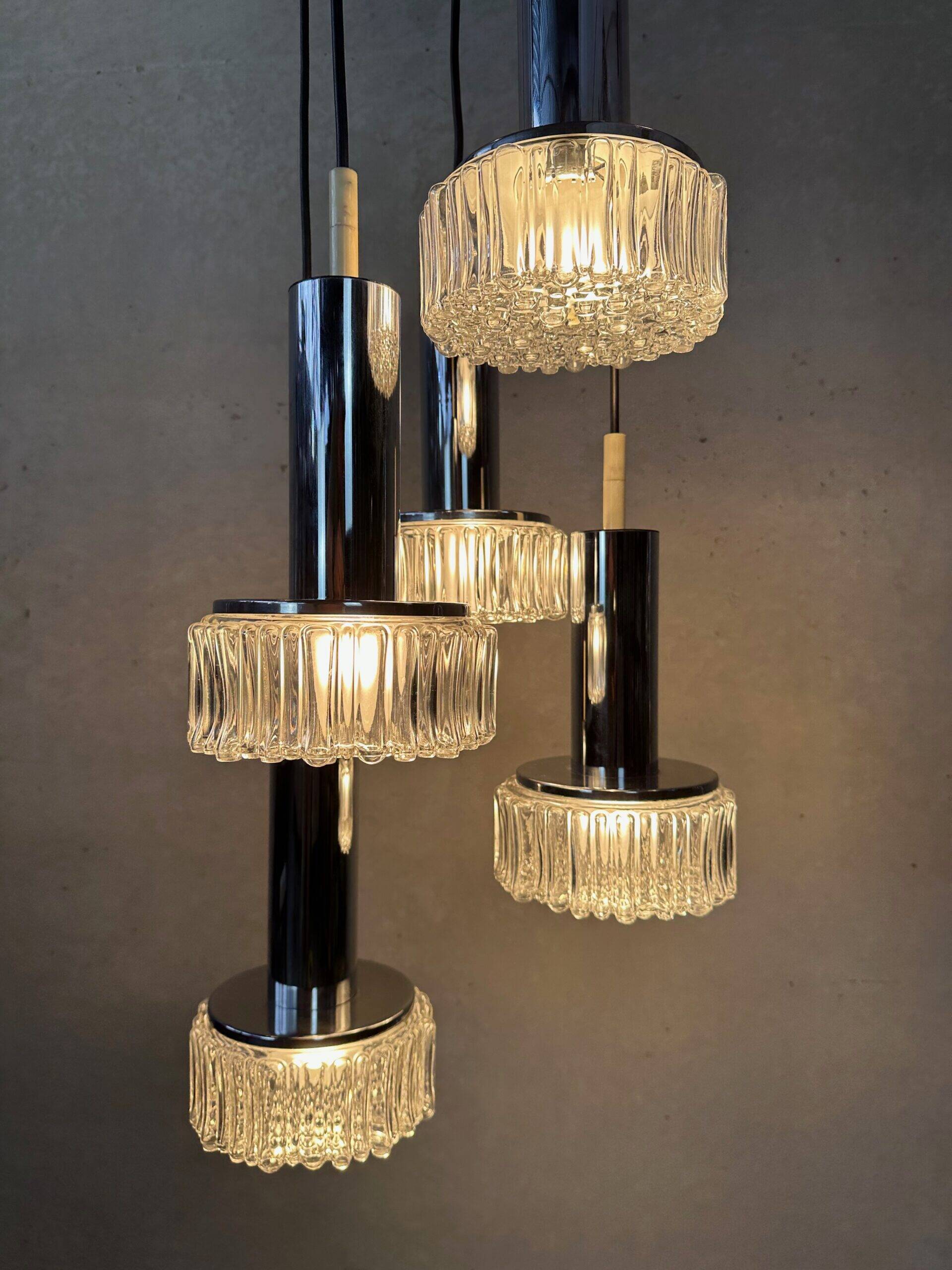 Vintage cascade lamp staff leuchten