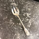 Serving fork, silver metal, Christofle, Cluny model