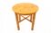 Table d'appoint de style Art Déco en bouleau, milieu du XXe siècle