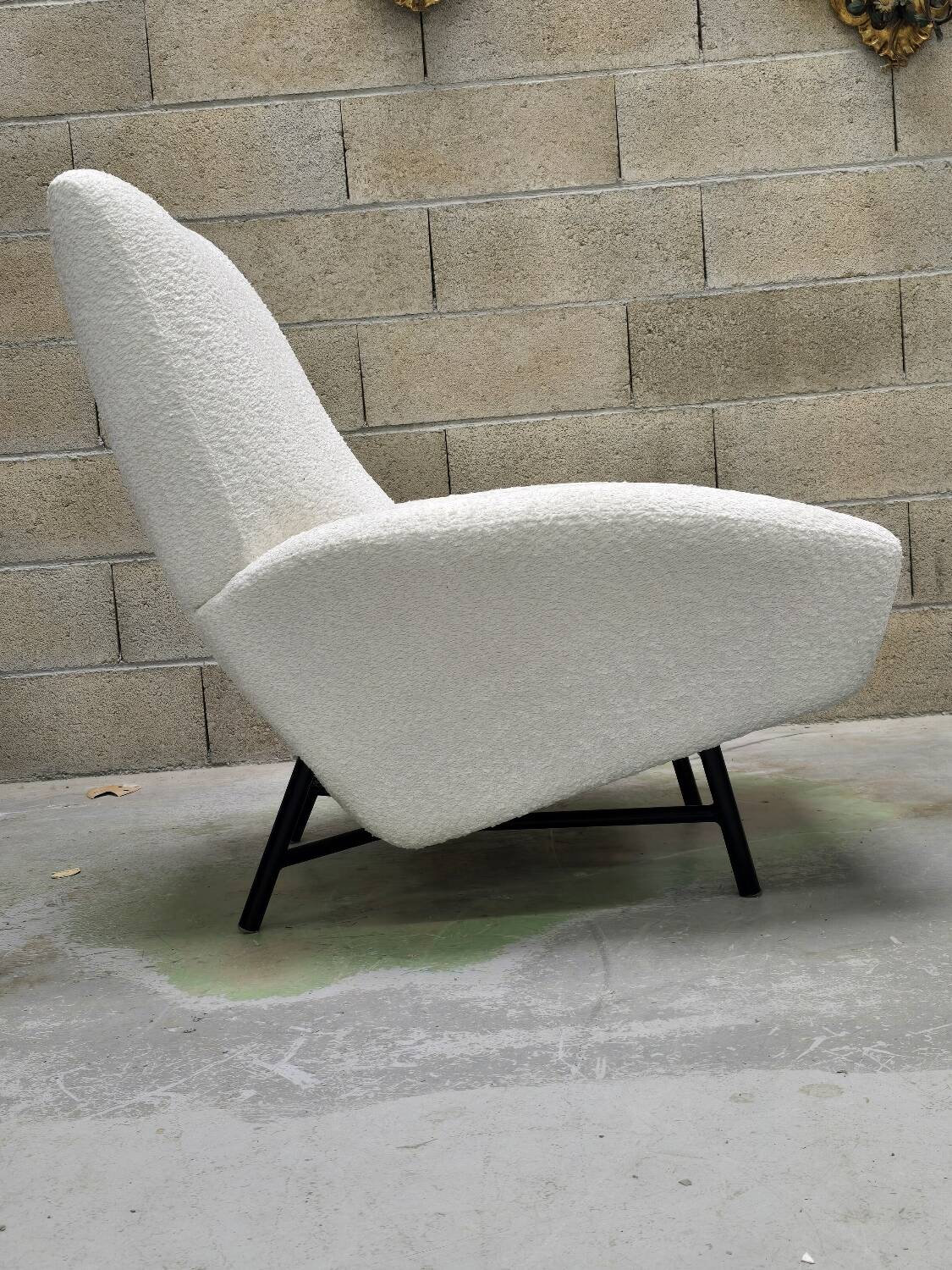 Fauteuils design vintage Claude VASSAL, 1950