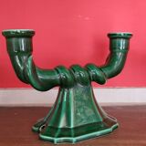 Gien earthenware candle holder