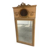 Large old Trumeau mirror Louis XVI style 1900 era