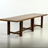 Large monastery table dining table