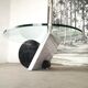 Table basse marbre et verre Cattelan Italia