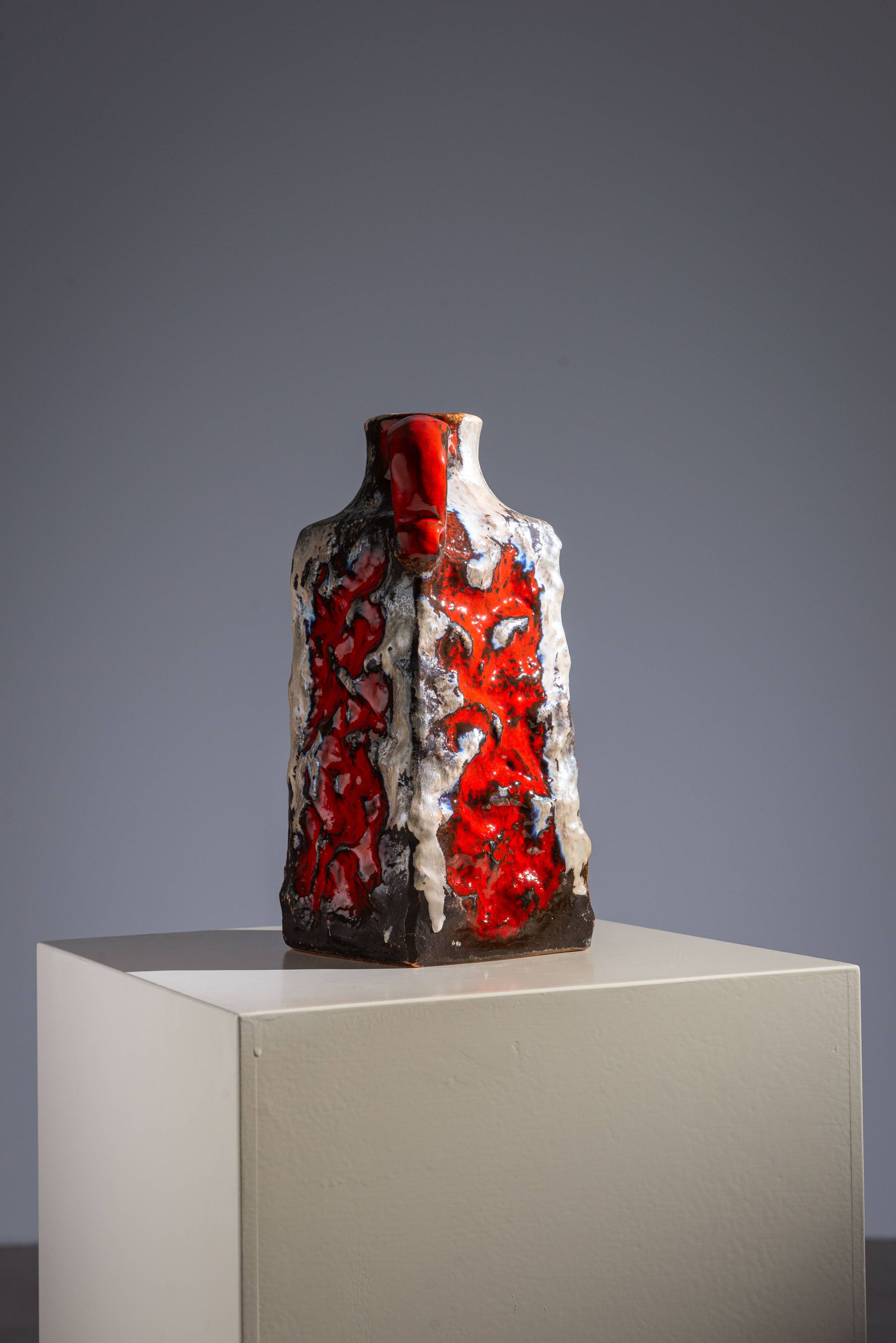 Übelacker Keramik W-Germany fat lava vase