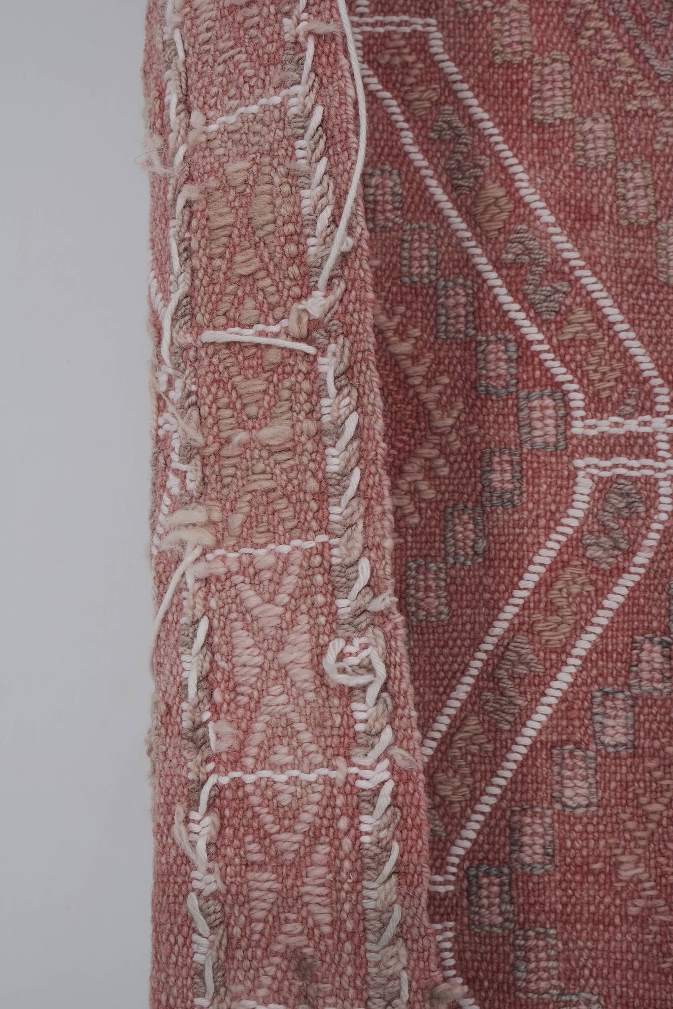 Tapis vintage turc de Oushak, tissé à la main 85x293 cm