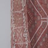 Vintage Turkish rug from Oushak, hand-woven 85x293 cm