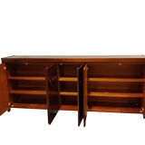 Graphical brutalist credenza, 1970s