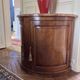 Louis XVI Period Half-Moon Buffet, Wood and Marble Top, 18th Century