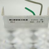 Wall lamp "diamonds" Erco, 1970