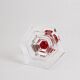 Baccarat - Candlestick (2) - Crystal, Glass - Harcourt candlestick Red