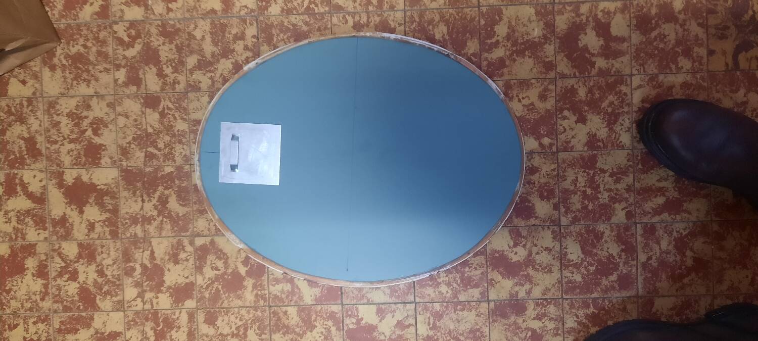 Oval mirror