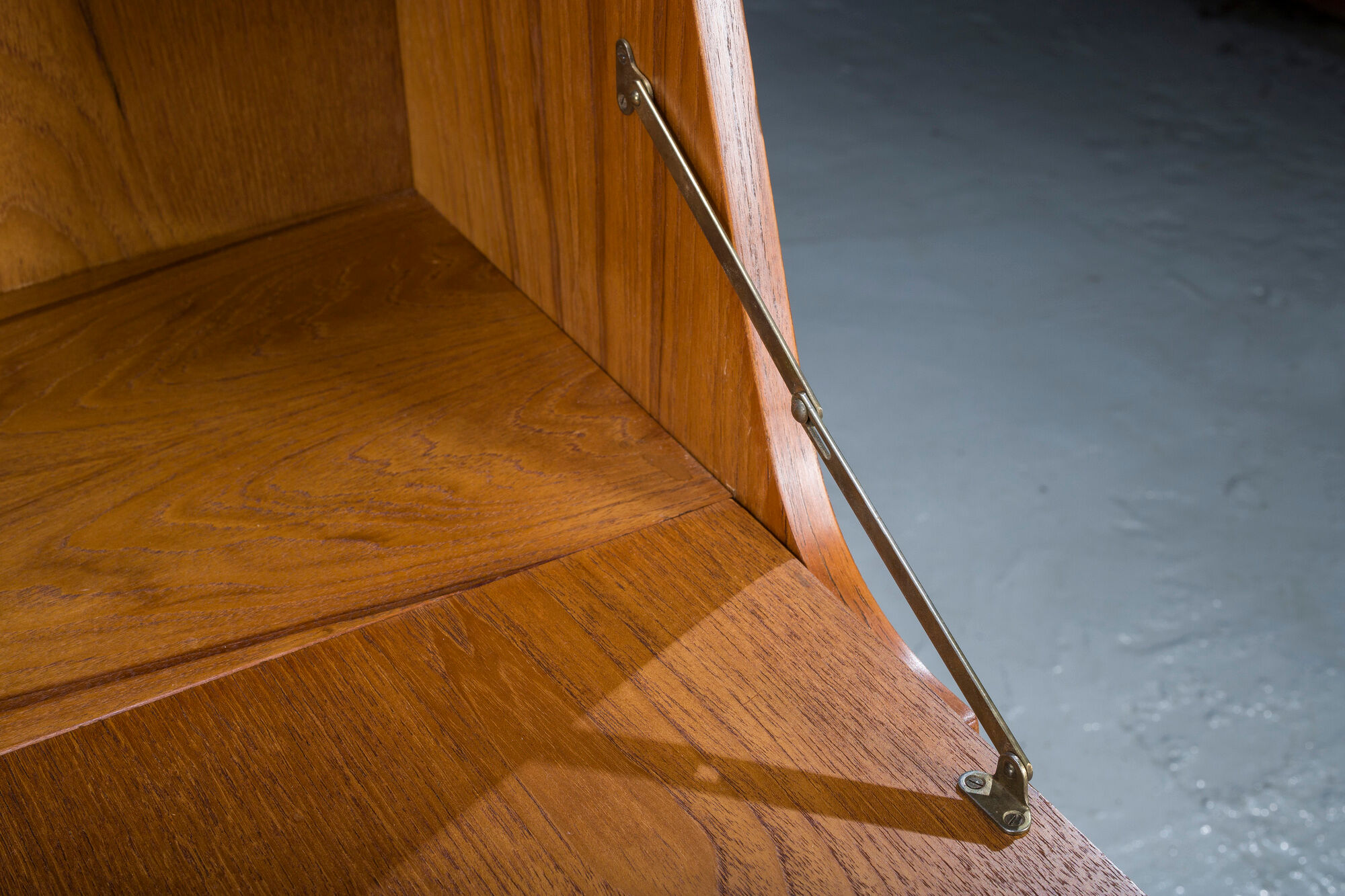 Mid-Century Danish Bureau Teak Secretary, 1960s
