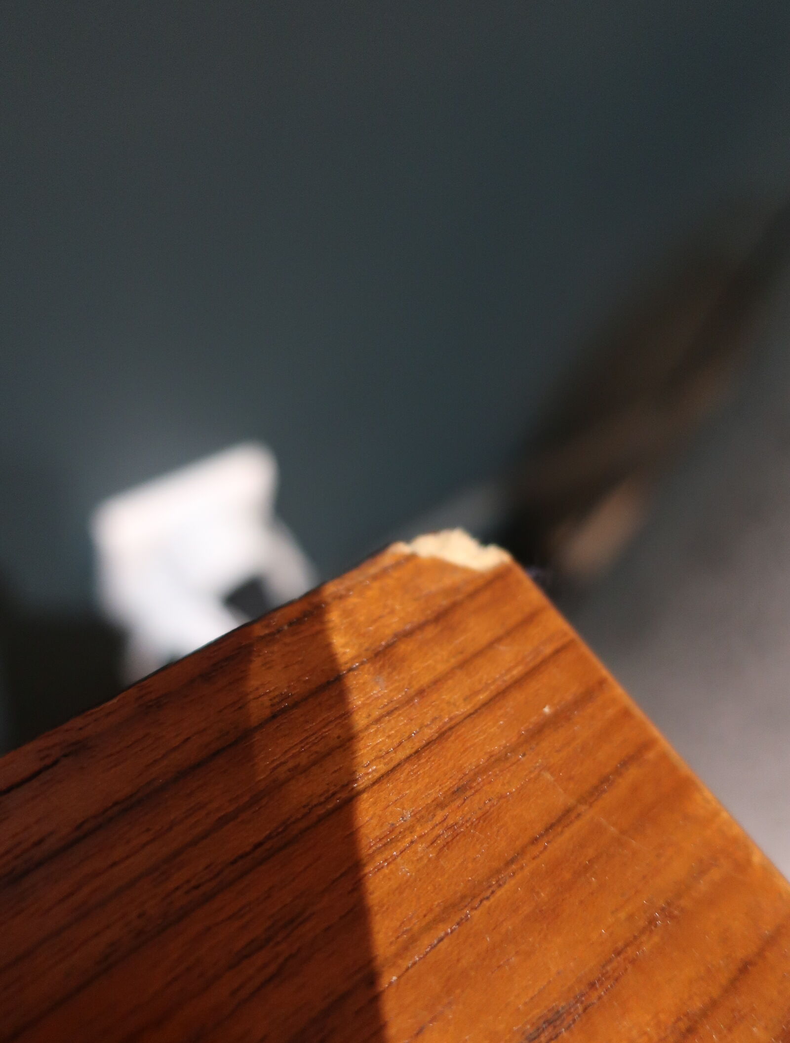 Teak string from the 60s foot pins