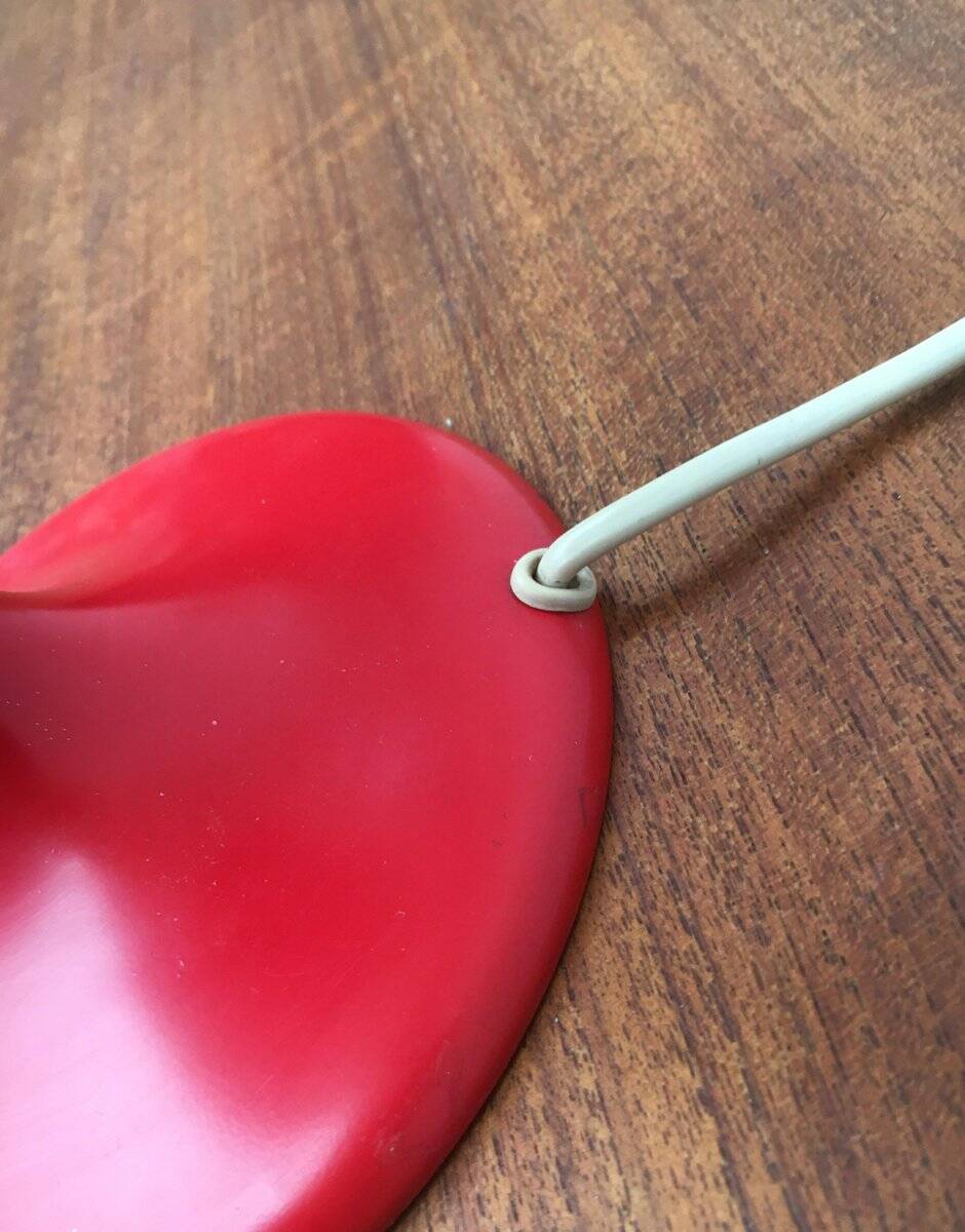 Swiss Space Age table lamp by E.R. Nele for Temde