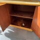 Sideboard wood wicker caning rattan