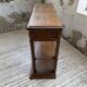 19th-century oak console table