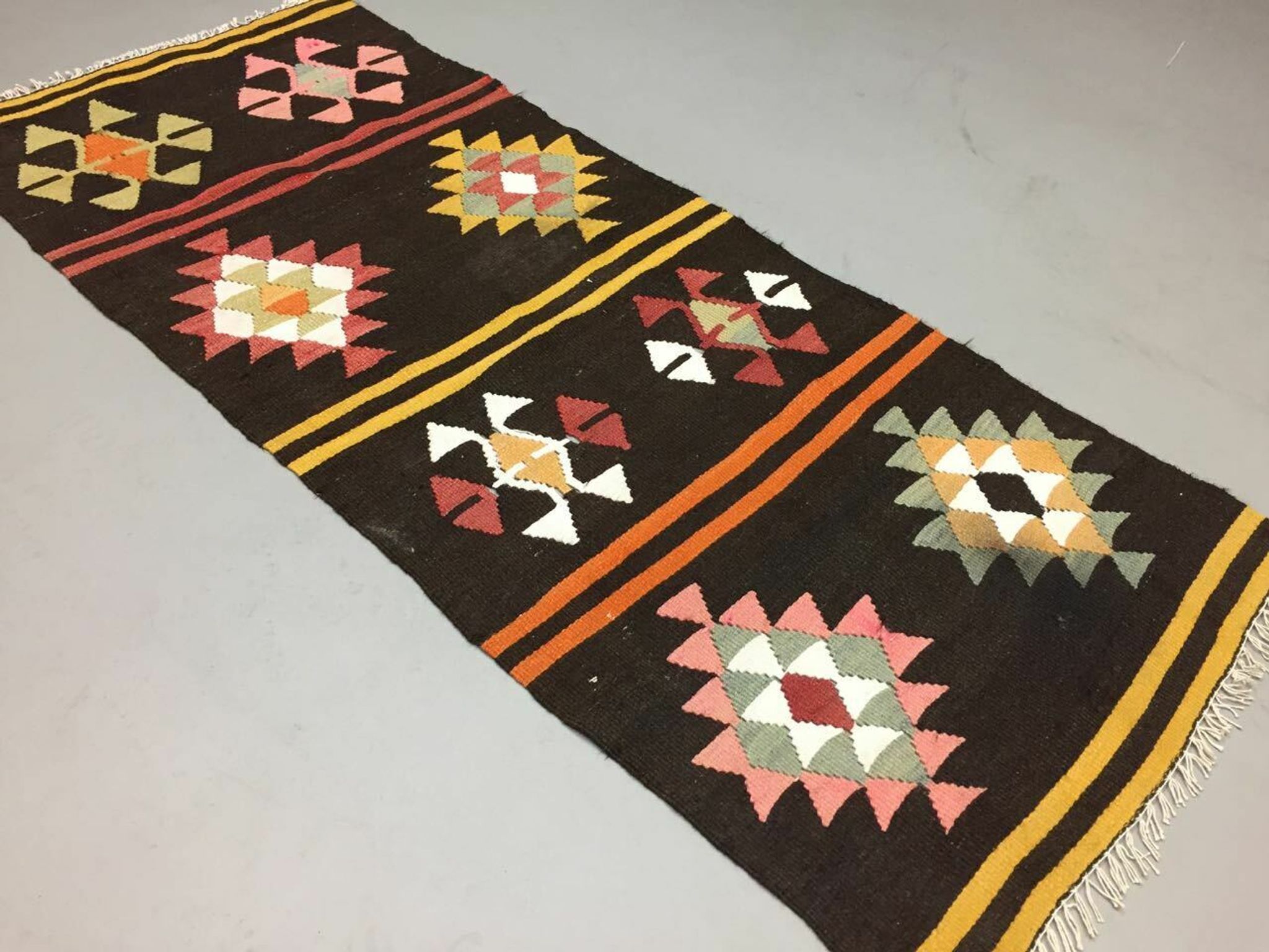 Turkish kilim runner 140x58 cm