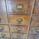 Dutch Industrial Oak Filling Apothecary or Archive Cabinet, Ca. 1900