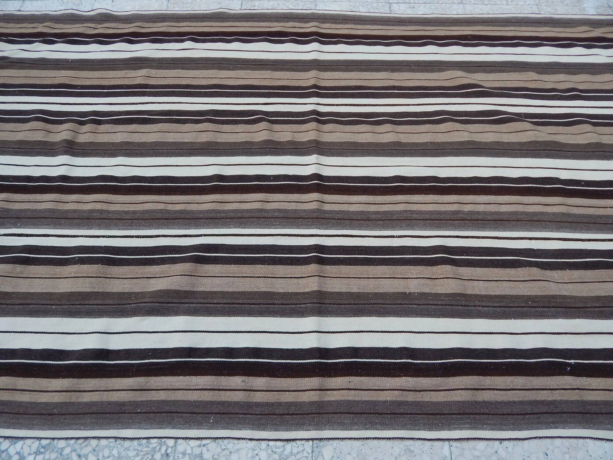 Vintage Turkish kilim, handwoven, 153x257 cm.