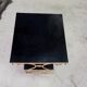 Small 2-tier metal and wooden stand 1960