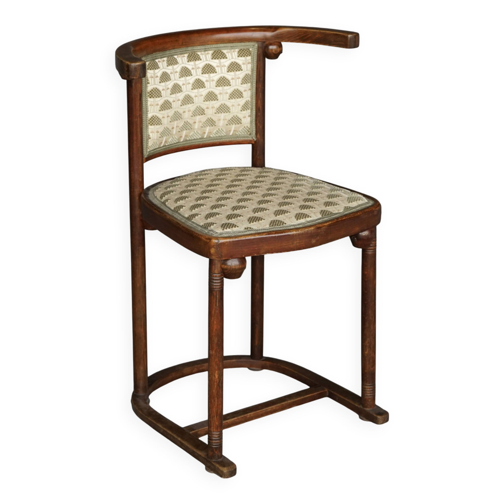 Secessionist Chair attributed to Josef Hoffmann, 1920s