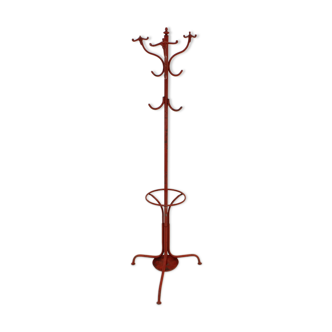 Antique Cast Iron Coat Rack, 1920s