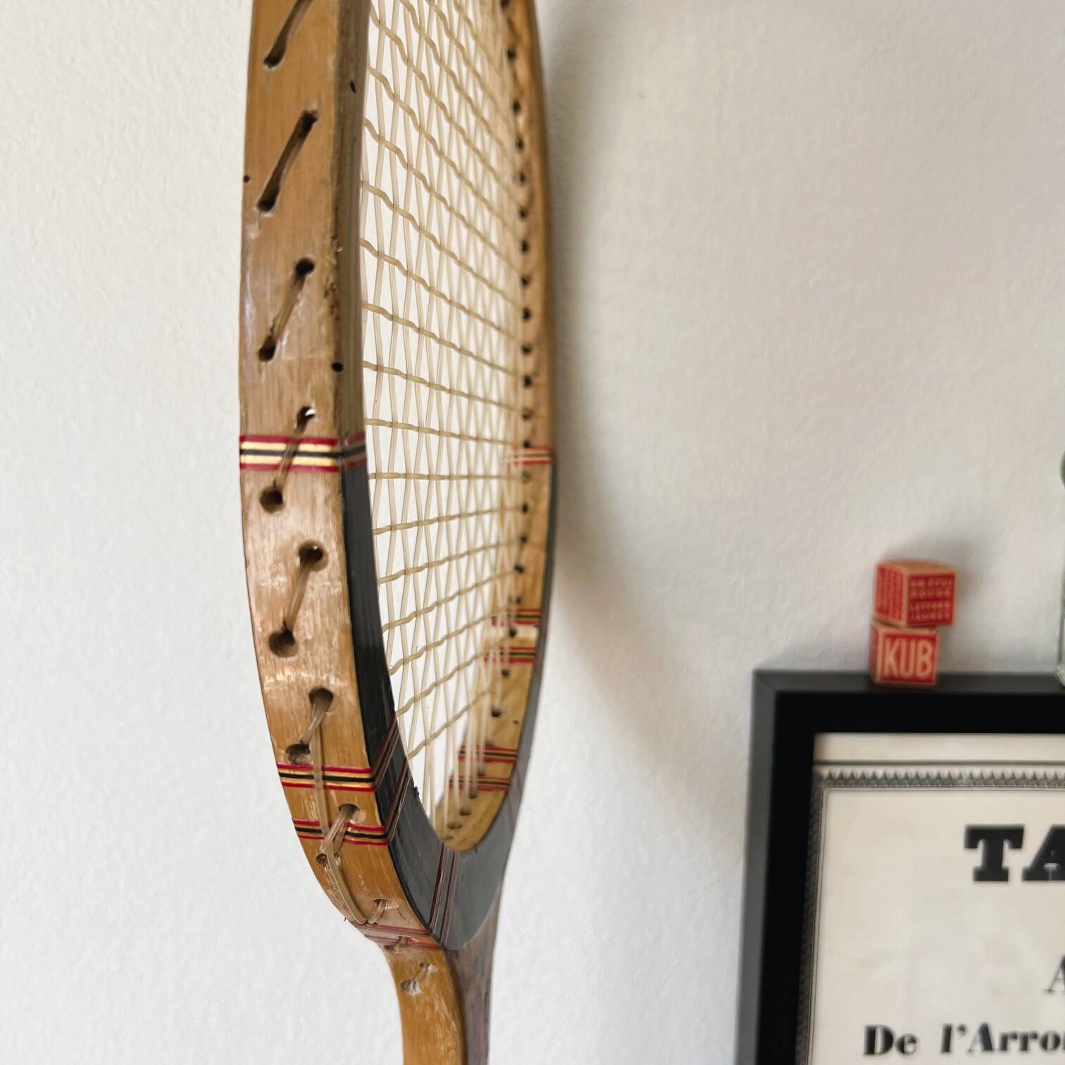1970 “Gauthier Fils Cie” tennis racket