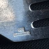 6 Christofle silver silver metal salad or dessert forks model Vendôme/Arcantia before 1983