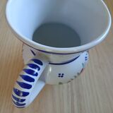 Pichet céramique HB Quimper, pot à lait, carafe, pichet vintage, en faïence française